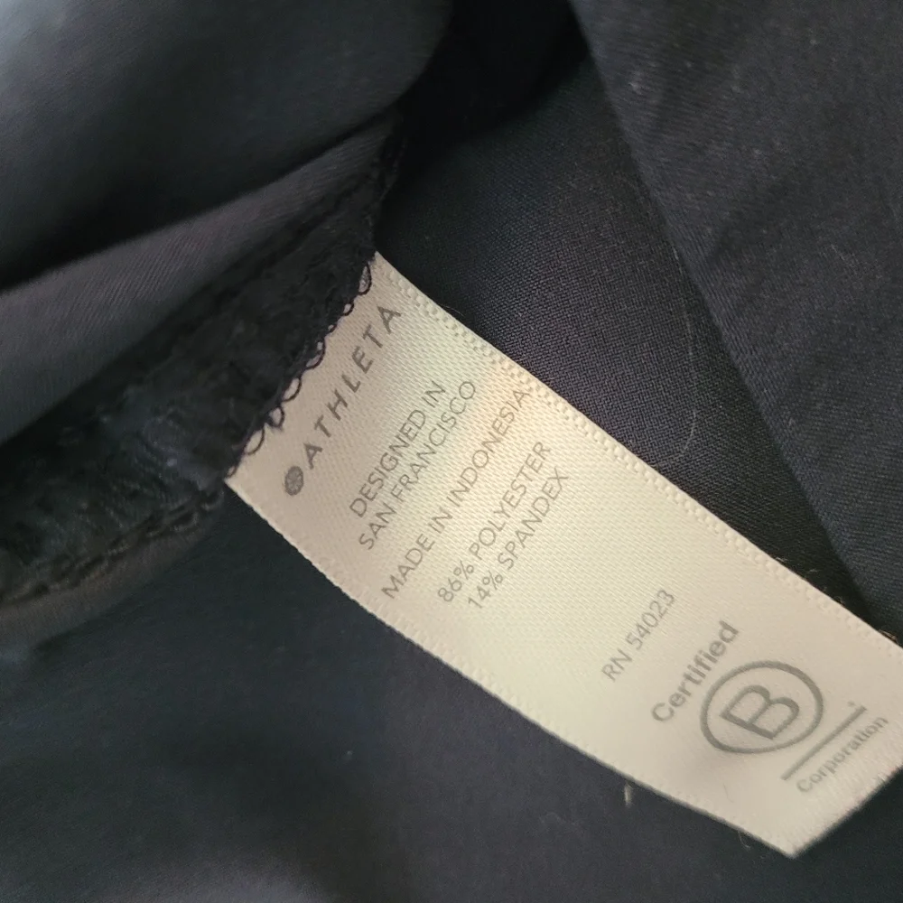 Athleta Navy Blue Pull On Pants Womens Chelsea Utility Jogger Activewear  Size 6 - Picture 4 of 6